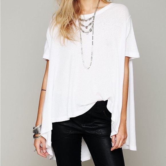 Free People Flowy Tee! - Picture 1 of 4